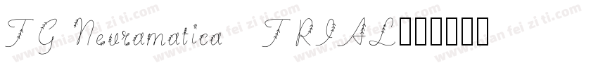 TG Neuramatica   TRIAL字体转换